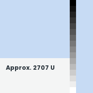 Color chip: Approx. 2707 U