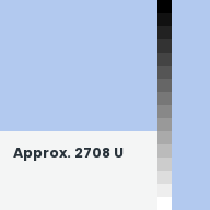 Color chip: Approx. 2708 U