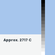 Color chip: Approx. 2717 C