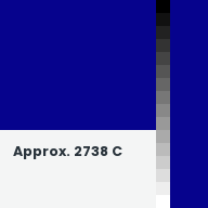 Color chip: Approx. 2738 C
