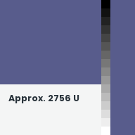 Color chip: Approx. 2756 U