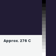 Color chip: Approx. 276 C