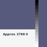 Color chip: Approx. 2766 U