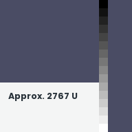 Color chip: Approx. 2767 U