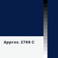 Color chip: Approx. 2768 C