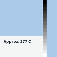 Color chip: Approx. 277 C