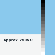 Color chip: Approx. 2905 U