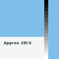 Color chip: Approx. 291 U