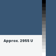 Color chip: Approx. 2955 U