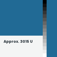 Color chip: Approx. 3015 U