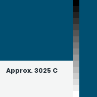 Color chip: Approx. 3025 C
