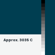 Color chip: Approx. 3035 C