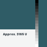 Color chip: Approx. 3165 U