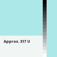 Color chip: Approx. 317 U