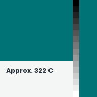 Color chip: Approx. 322 C