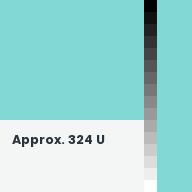 Color chip: Approx. 324 U