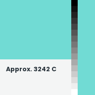 Color chip: Approx. 3242 C