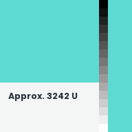 Color chip: Approx. 3242 U
