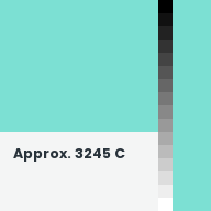 Color chip: Approx. 3245 C