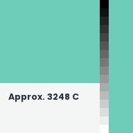 Color chip: Approx. 3248 C