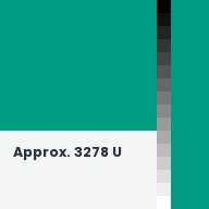 Color chip: Approx. 3278 U
