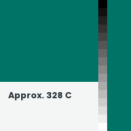 Color chip: Approx. 328 C