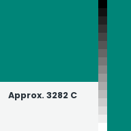 Color chip: Approx. 3282 C
