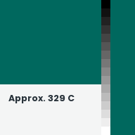 Color chip: Approx. 329 C