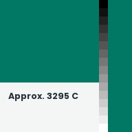 Color chip: Approx. 3295 C