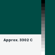 Color chip: Approx. 3302 C
