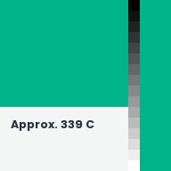 Color chip: Approx. 339 C