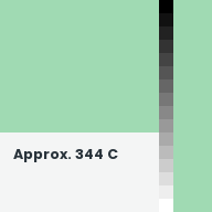 Color chip: Approx. 344 C