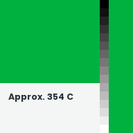 Color chip: Approx. 354 C