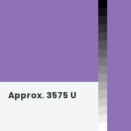 Color chip: Approx. 3575 U