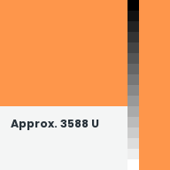 Color chip: Approx. 3588 U