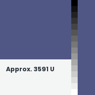 Color chip: Approx. 3591 U