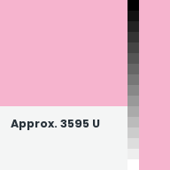 Color chip: Approx. 3595 U
