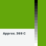 Color chip: Approx. 369 C