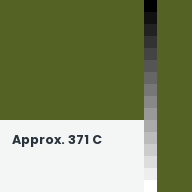 Color chip: Approx. 371 C