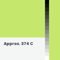 Color chip: Approx. 374 C