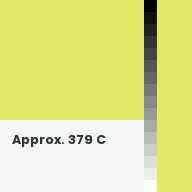 Color chip: Approx. 379 C