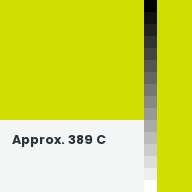 Color chip: Approx. 389 C