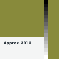 Color chip: Approx. 391 U