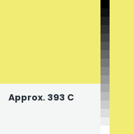 Color chip: Approx. 393 C