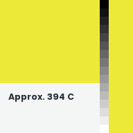 Color chip: Approx. 394 C