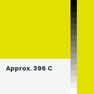 Color chip: Approx. 396 C