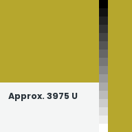 Color chip: Approx. 3975 U
