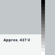 Color chip: Approx. 427 U