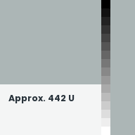 Color chip: Approx. 442 U