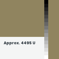 Color chip: Approx. 4495 U